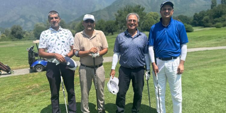 Raja Danish Amaan & Maajid Khan declared winners of RSGC FourBall Best Ball Golf Tournament