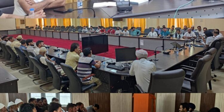 ROs AC -54 Ramban, AC-55 Banihal convene meeting with Political Parties