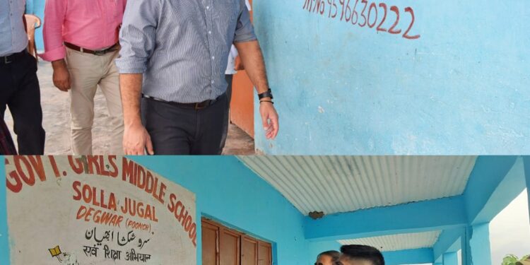 Assembly Elections- 2024 DEO Poonch inspects Polling Stations near LOC