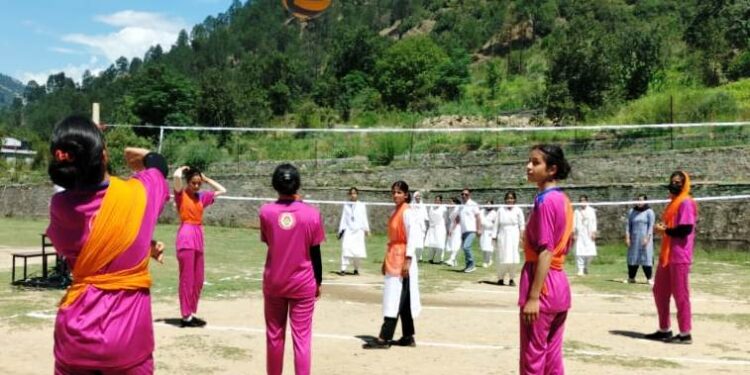 Zonal level Inter School Tournament held at GHSS Berarru Zone Bhalla