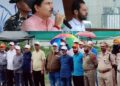 I-Day 2024: Director YSS hoists National Flag at Sports Complex