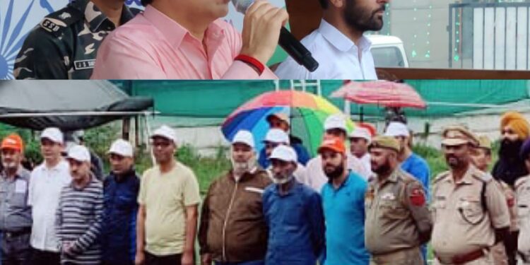 I-Day 2024: Director YSS hoists National Flag at Sports Complex