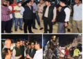 Div Com Kashmir conducts late night City Tour to inspects progress of work on different SSCL Projects