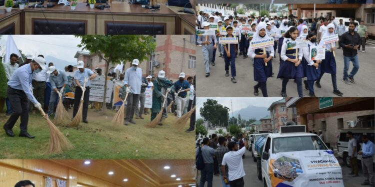 Swachhata Pakhwada kick started at Kulgam