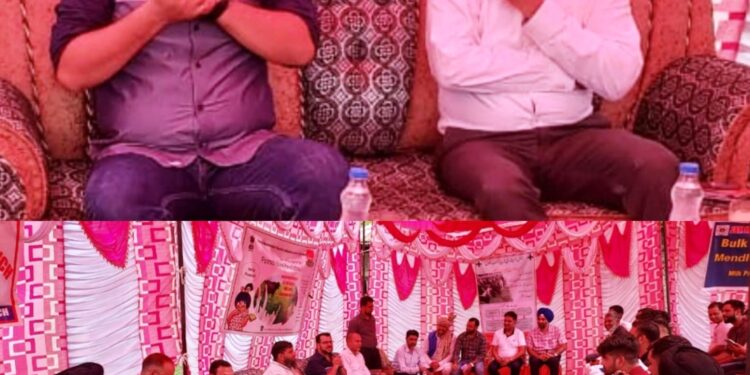 DC Poonch listens to public grievances at Block Diwas in Chattral, Mendhar