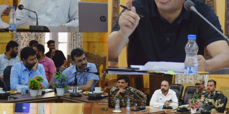 DC Bandipora finalizes arrangements for Maha Dynashwar (Chota Amarnath) Yatra-2024