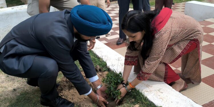 Commissioner Secretary IT participates in plantation drive “Ek Ped Shaheedun ke Naam” at Doda