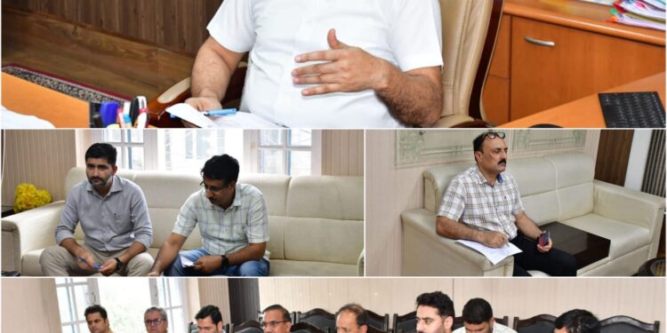 DC Rajouri reviews implementation of Schemes of Science & Technology Department
