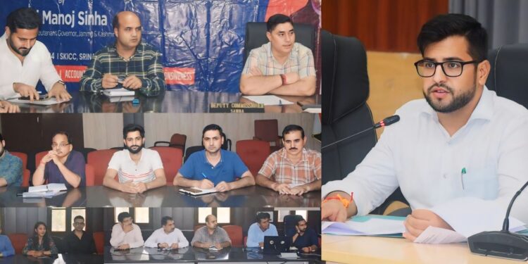 Training of district officers on JK Samadhan Portal held