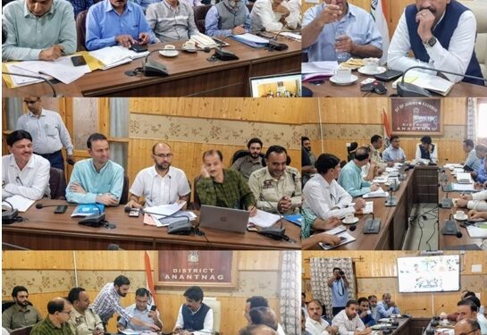 Assembly Elections-2024: DEO Anantnag reviews preparedness for Assembly Elections