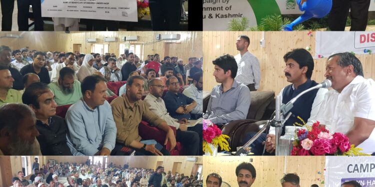 Dheeraj Gupta presides over Public Darbar at Anantnag