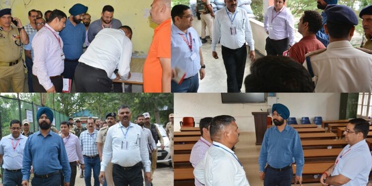 Assembly Elections-2024: Police, General Observers inspect Strong Rooms, Election Facilities in Doda District