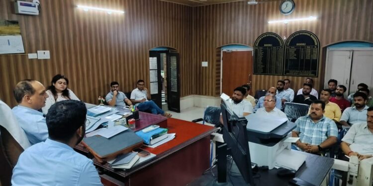 Assembly Elections- 2024 RO 65-Basohli AC chairs meeting with Nodal Officers