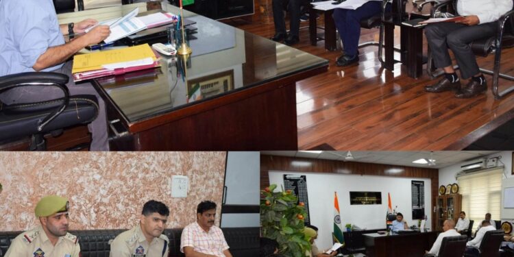 Assembly Elections- 2024 DEO reviews security plan high risk polling stations in Poonch