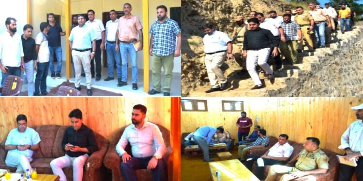 Assembly Elections- 2024: DEO reviews election arrangements, inspects Polling Stations in 48-Inderwal AC