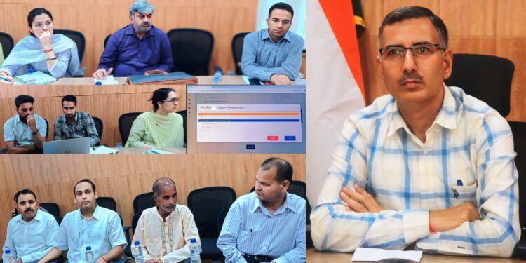 Assembly Elections- 2024 First Phase EVM Randomization held at Samba