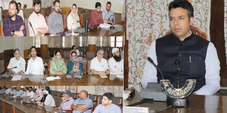 District Level Consultation Workshop held in Srinagar to Enhance Rural Development Planning