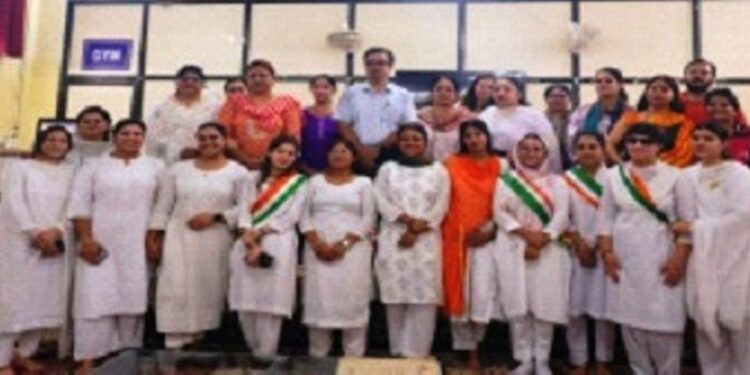 GCW Parade organises intra-college National Anthem singing competition