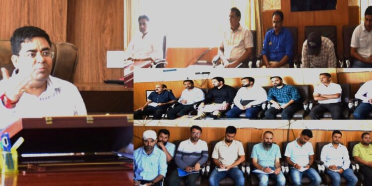 Assembly Elections- 2024 DEO reviews SVEEP Campaign Action Plan at Kishtwar
