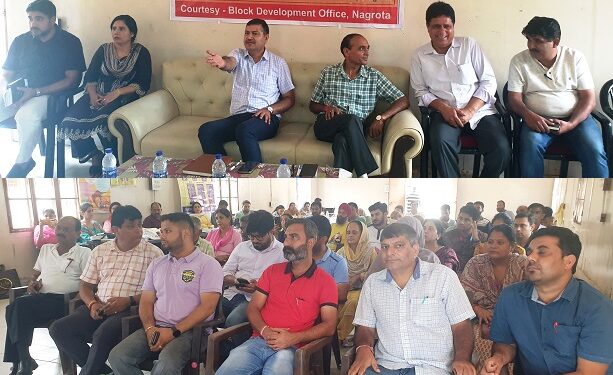 Director Panchayati Raj visits Kashmiri Migrant Camp in Nagrota