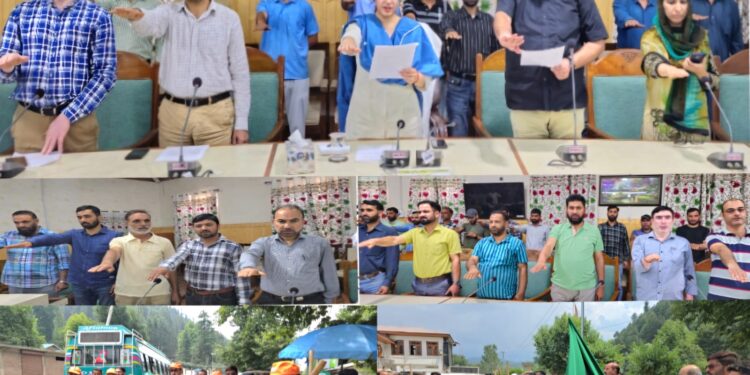 DC Kupwara administers Swachhta Pledge to Officers