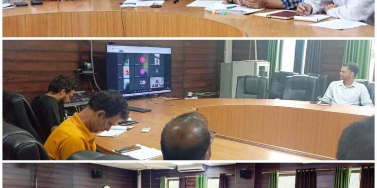 General Assembly Elections DEO Kishtwar holds Maiden online interactive meeting with BLOs