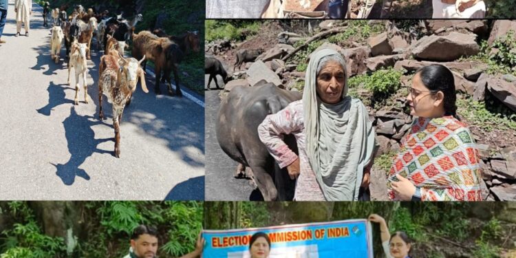 Assembly Elections-2024: SVEEP Team Poonch visits Dhokri Banwat border area, engages Voters for active participation