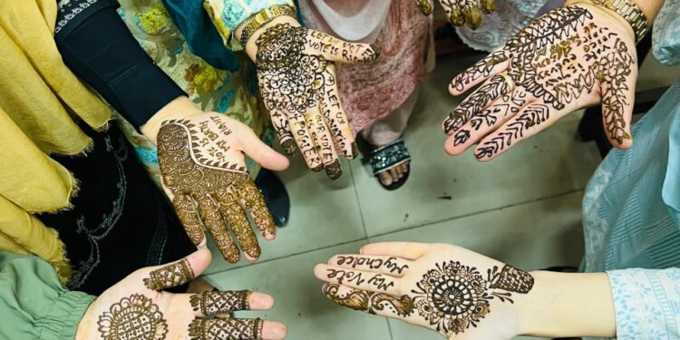 Assembly Elections-2024:SVEEP: B.Ed College Sgr organizes Heena Art Competition to raise awareness on Elections