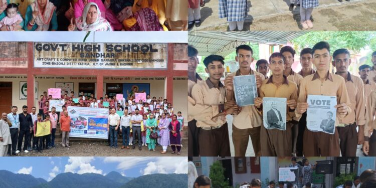 Assembly Elections- 2024: School, Colleges lead charge in voter awareness with dynamic SVEEP activities across Kathua