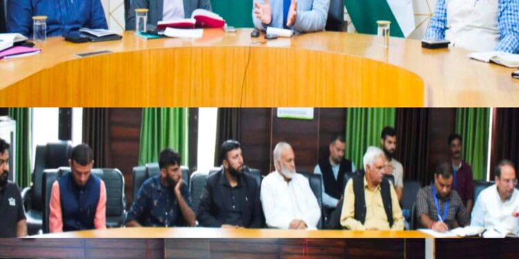 Assembly Elections- 2024 Election Observers convene meetings with political representatives in Kishtwar