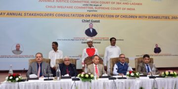 Justice Tashi Rabstan inaugurates ‘Annual Consultation’ on “Protection of Children with Disabilities” at SKICC