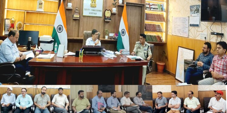 Assembly Elections-2024 DEO Kishtwar reviews action plan for crucial democratic process