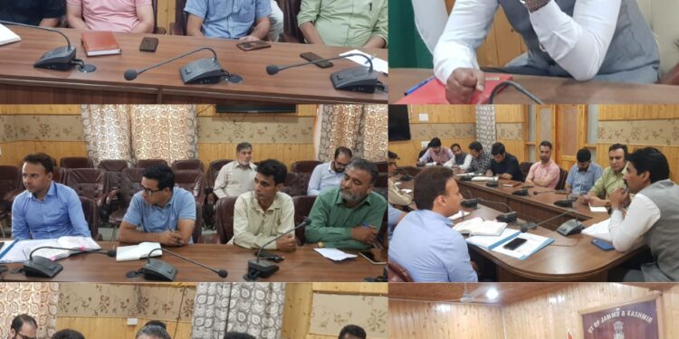 Assembly Election-2024: DEO Anantnag convenes meeting of Representatives of Political Parties
