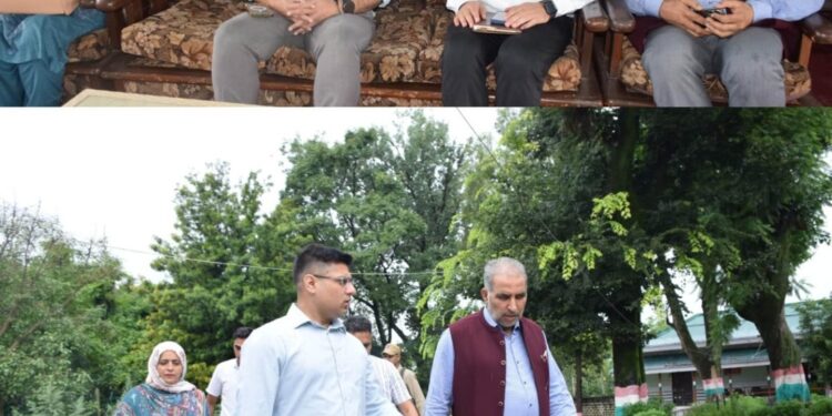 Assembly Elections- 2024 DEO Poonch visits Dina Nath Rafiq Memorial Model GHSS Girls Poonch (Sheesh Mahal)