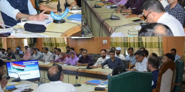 DC Pulwama finalizes arrangements for Independence Day, 2024 celebrations