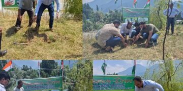 Swachhta Pakhwada: ARTO leads Plantation Drive at NHPC Bandipora