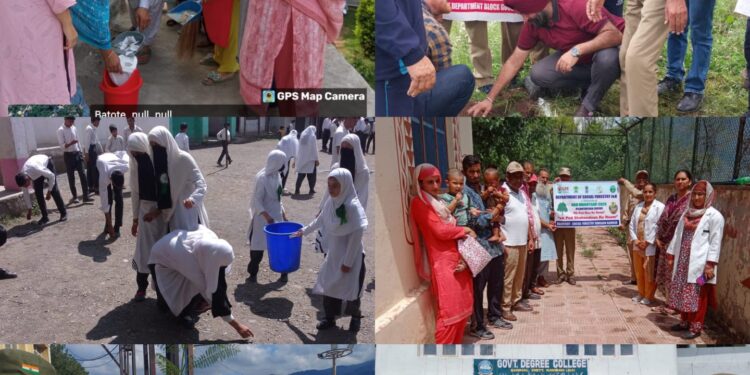 District Admin Ramban conducts sanitation & plantation drives under Swachhata Pakhwada