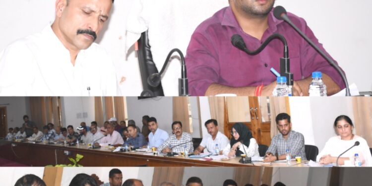 Assembly Elections- 2024: DEO Rajouri reviews measures for strengthening MCC enforcement