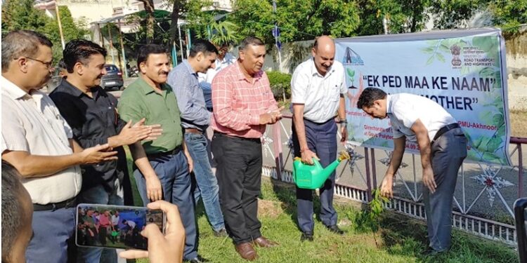 NHIDCL conducts plantation drive
