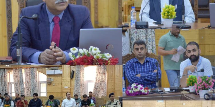 DEO Bandipora finalizes Arrangements for Assembly Elections
