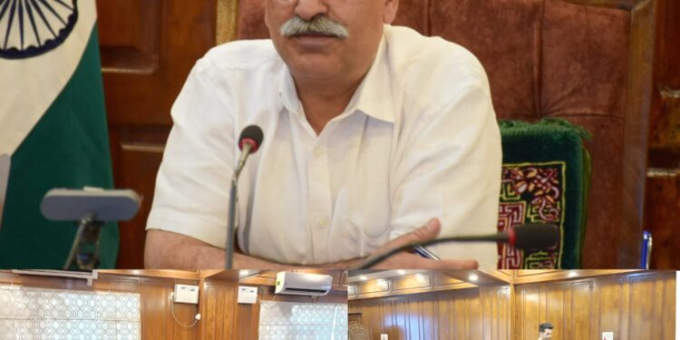 Assembly Elections-2024 DEO Bandipora Reviews Arrangements for Postal Ballot, Home Voting, Counting Centre