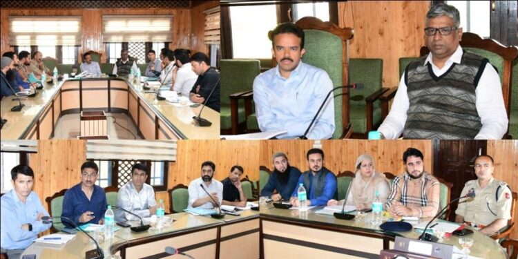 Assembly Elections-2024: General Observer for Ganderbal holds meeting with political parties
