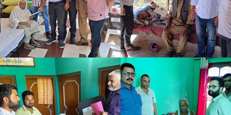 Assembly Elections-2024 Home Voting begins in all six assembly segments in Kathua District
