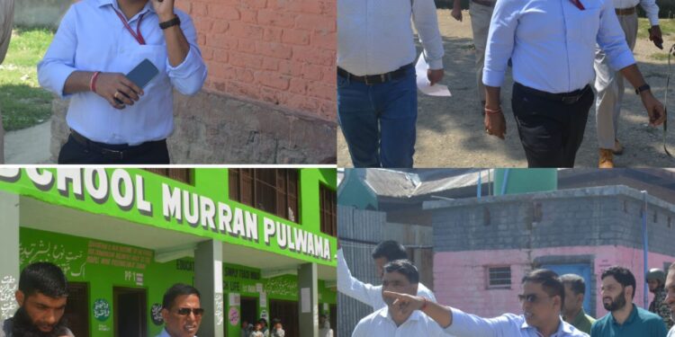 Assembly Elections- 2024: General Observer Rajpora AC visits Polling Stations, reviews Distribution of Voter Slips