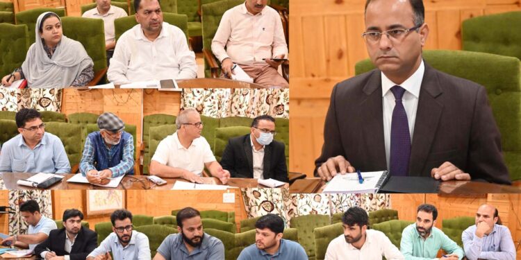 Assembly Elections- 2024: DEO Shopian reviews election preparedness