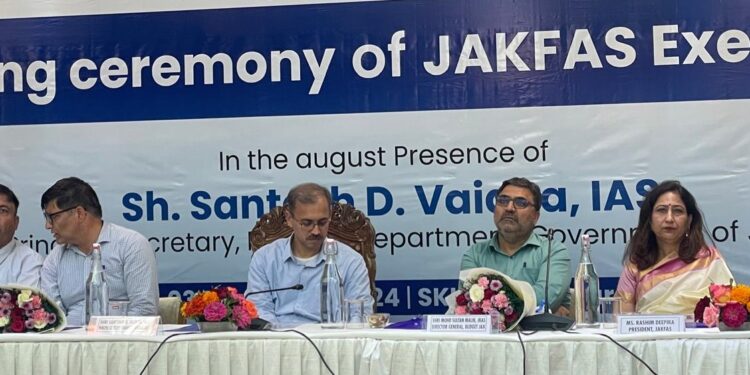 Pr. Secy Finance administers oath to members of JAKFAS