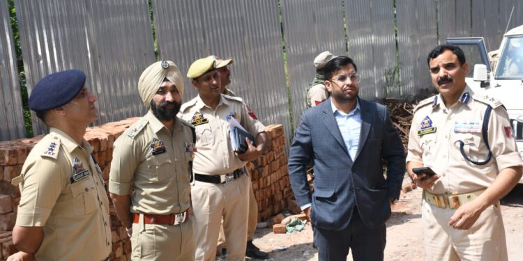 Assembly Elections-2024 General Observer, DEO supervise election staff training at GDC Nowshera