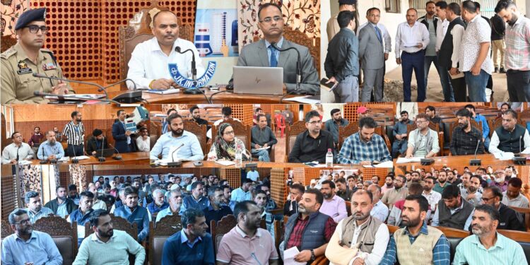 Assembly Elections-2024: CEO visits Shopian, reviews Election preparedness