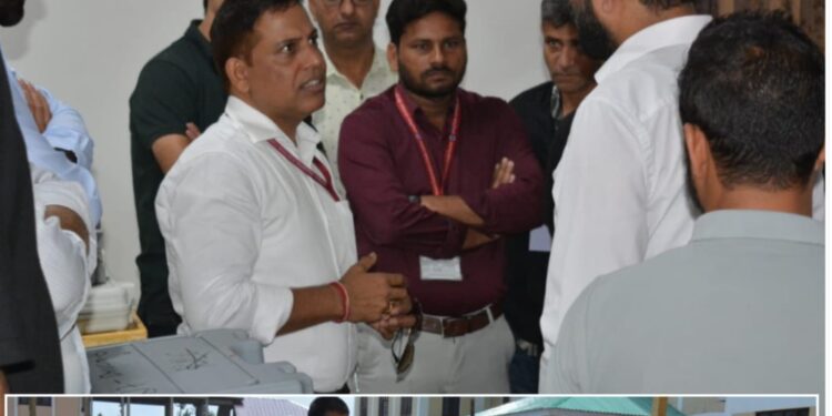 Assembly Elections- 2024 General Observer visits Polling Stations in 35-Rajpora Constituency