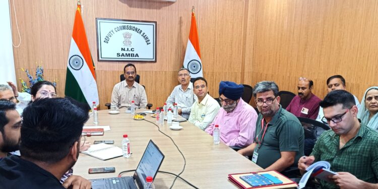 Assembly Elections-2024 Samba conducts 2nd round of EVM Randomization for Assembly Elections-2024